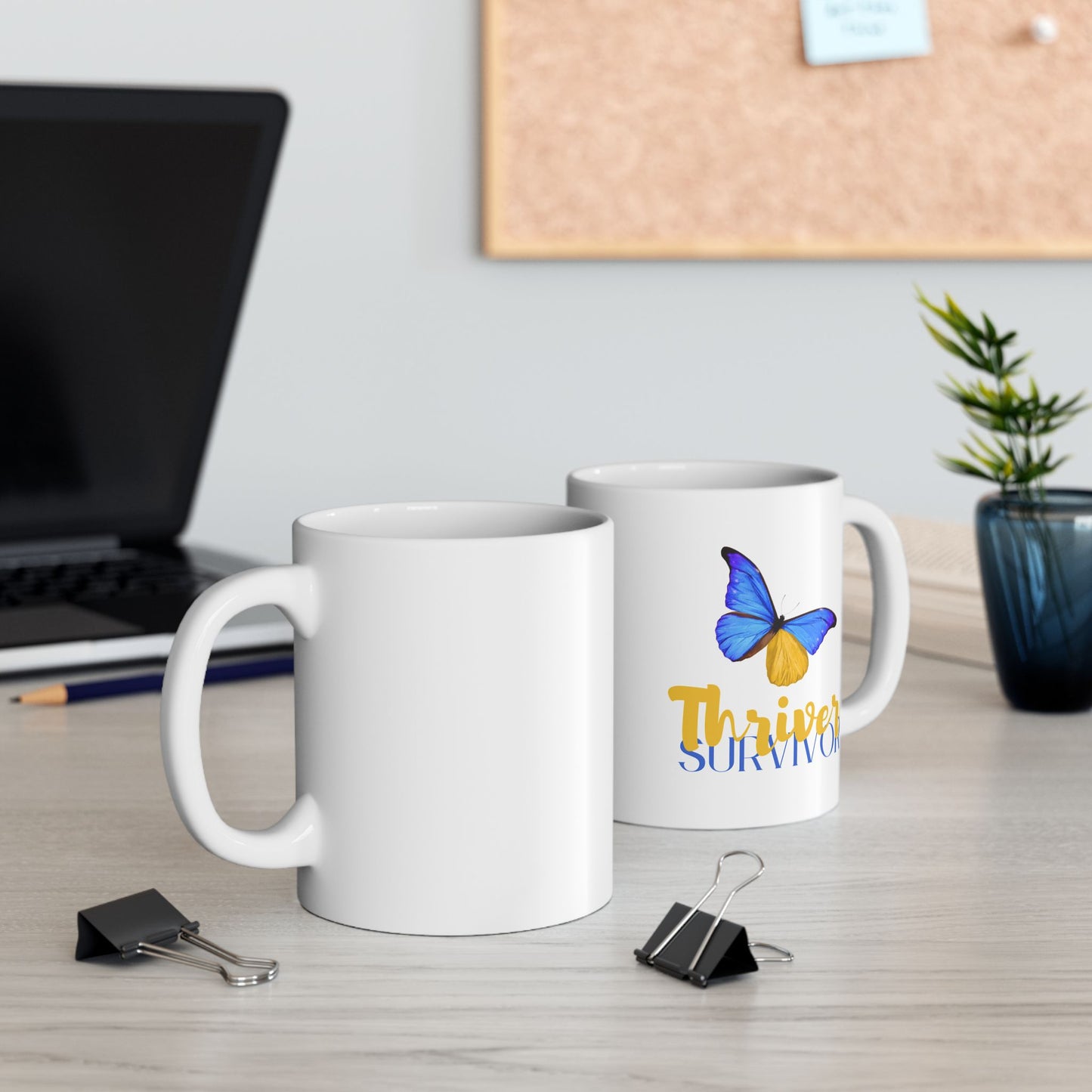 Cancer Thriver Survivor Butterfly Kintsugi Design