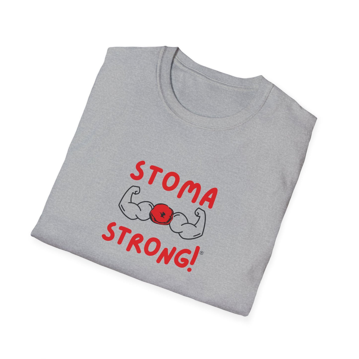 Ostomies Save Lives Softstyle T-Shirt - Stoma Strong, Encourage Ostomates Soft White T-Shirt