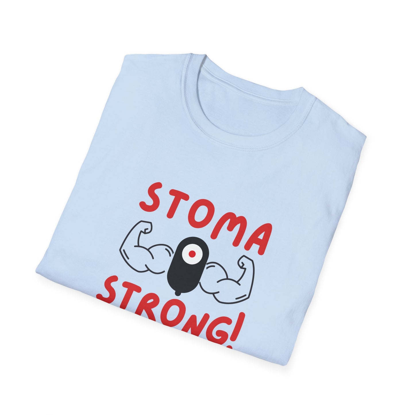 Ostomies Save Lives Softstyle T-Shirt - Stoma Strong, Encourage Ostomates Soft White T-Shirt