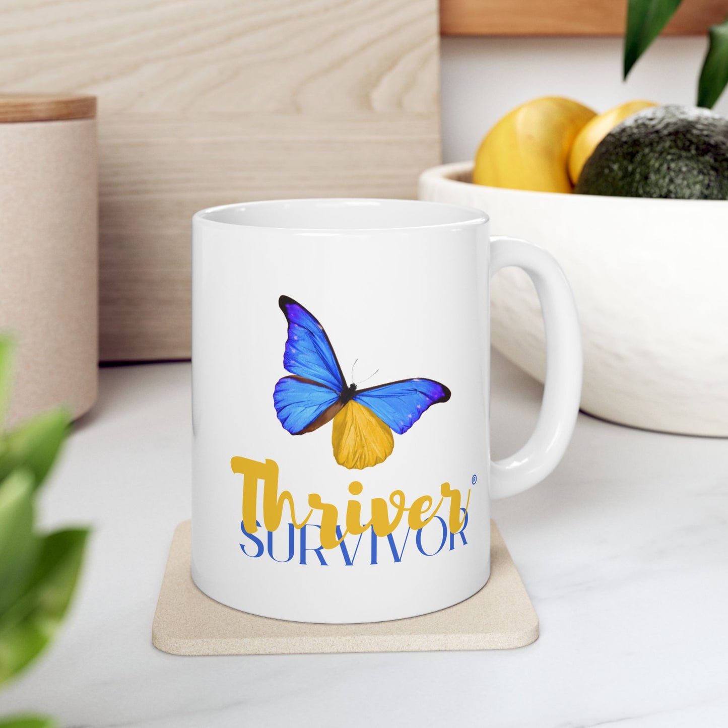 Cancer Thriver Survivor Butterfly Kintsugi Design