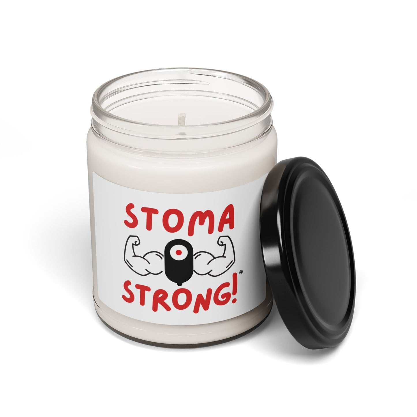 Stoma Strong Soy Candle - 9oz Scented Support Candle (Stoma Strong!)