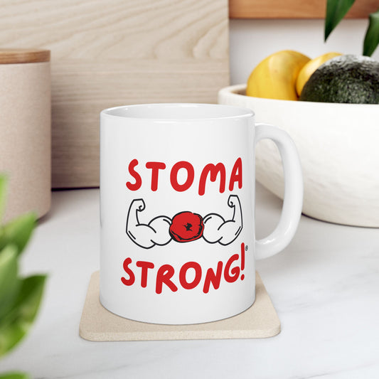Stoma Strong Ceramic Mug – Empowering Gift for People with Ostomies