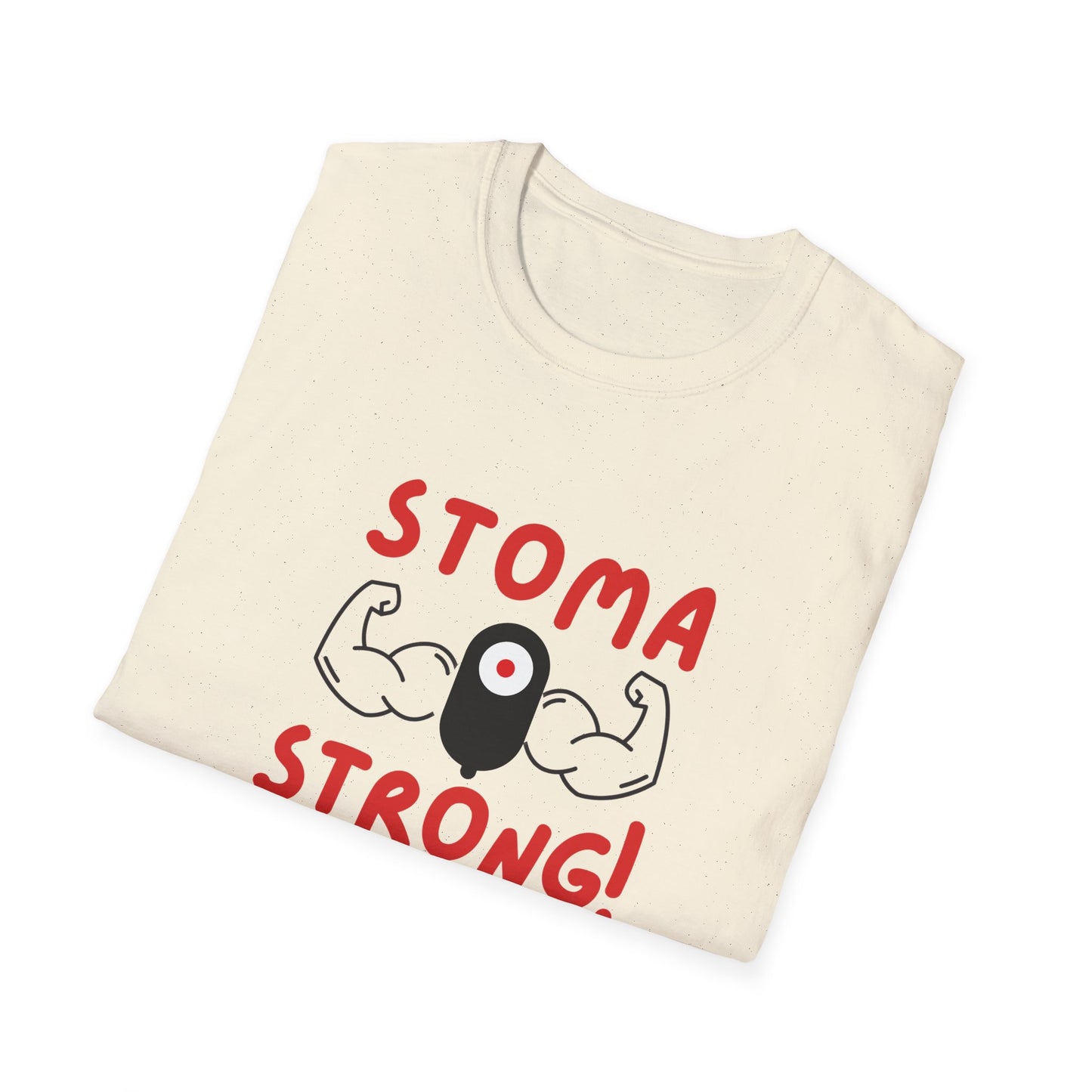 Ostomies Save Lives Softstyle T-Shirt - Stoma Strong, Encourage Ostomates Soft White T-Shirt