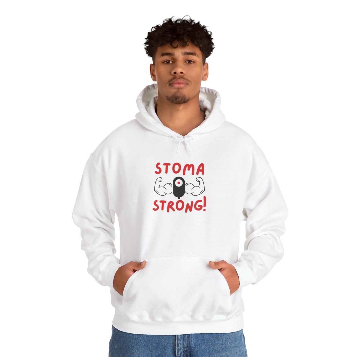 Stoma Strong! Hoodie - Spread Awareness by Showing Up with Your Ostomy Pride!