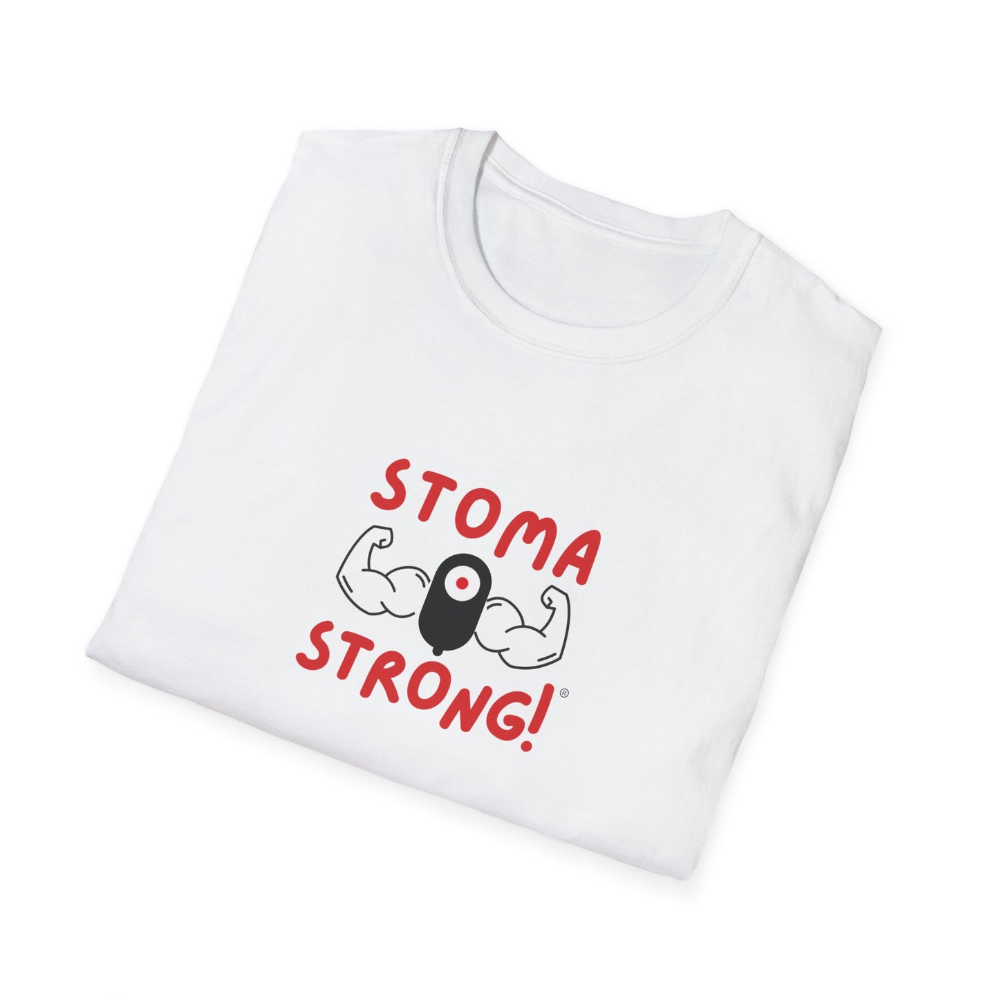 Ostomies Save Lives Softstyle T-Shirt - Stoma Strong! Encourage Ostomates Soft White T-Shirt