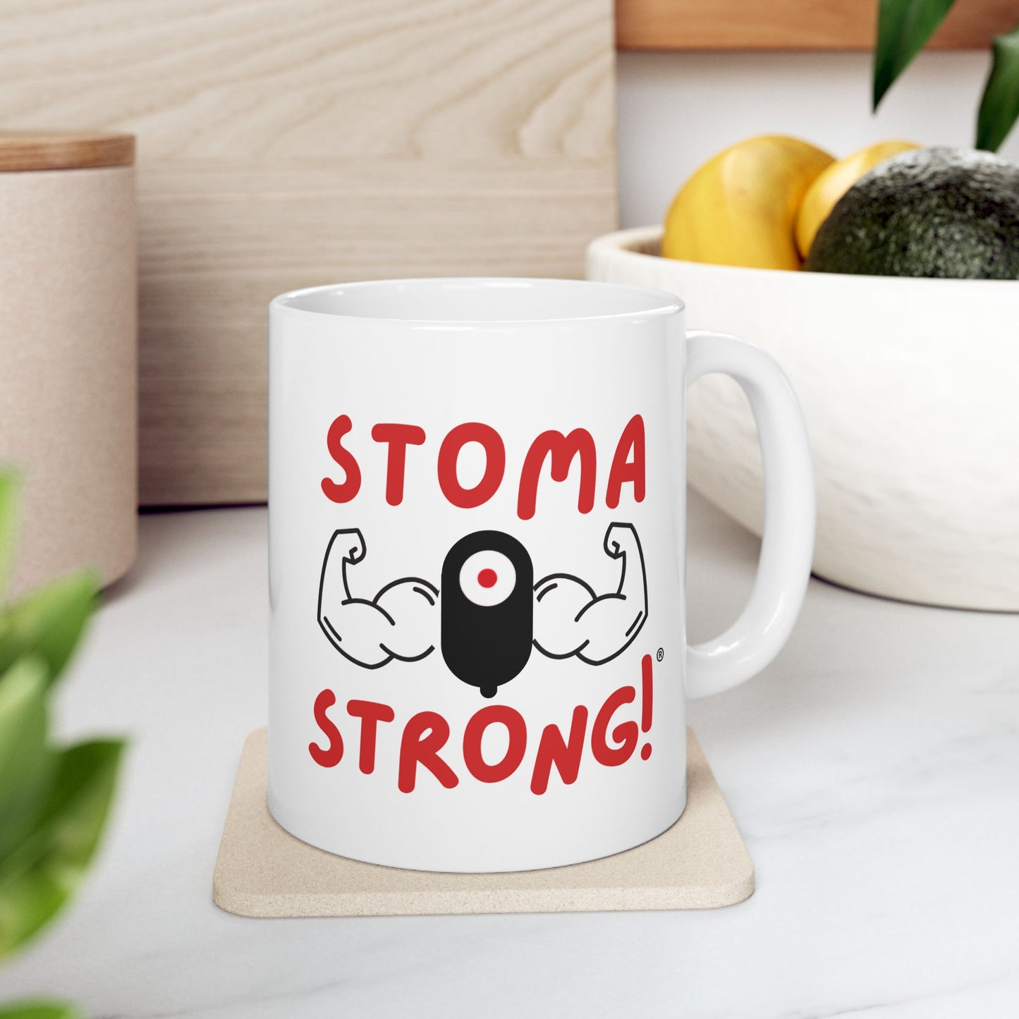 Stoma Strong Ceramic Mug – Empowering Gift for People with Ostomies