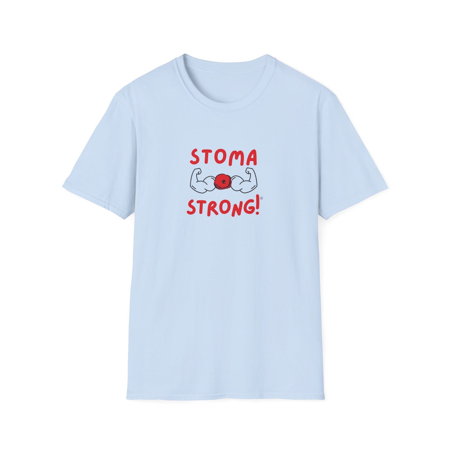 Ostomies Save Lives Softstyle T-Shirt - Stoma Strong, Encourage Ostomates Soft White T-Shirt