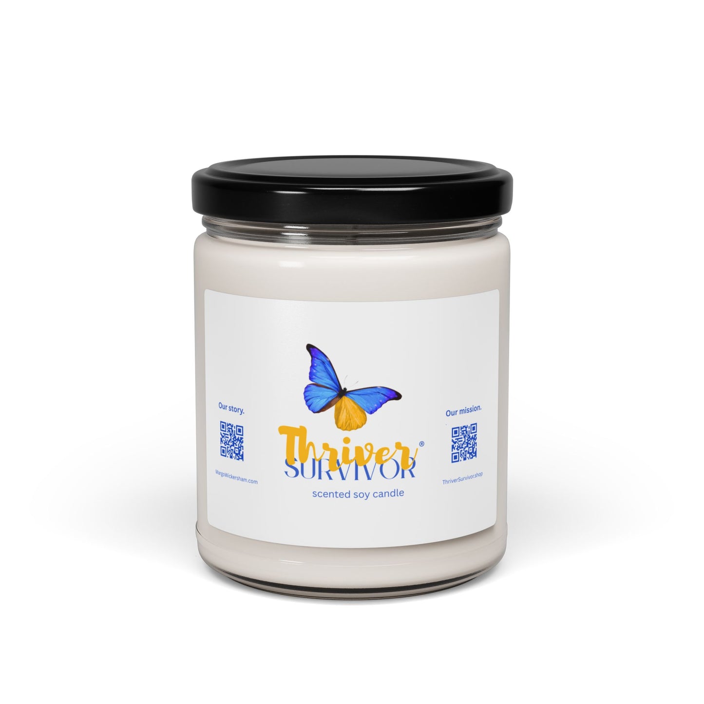 Candle, Relaxing Scented Soy Candle 9oz for Self-Care and Wellness