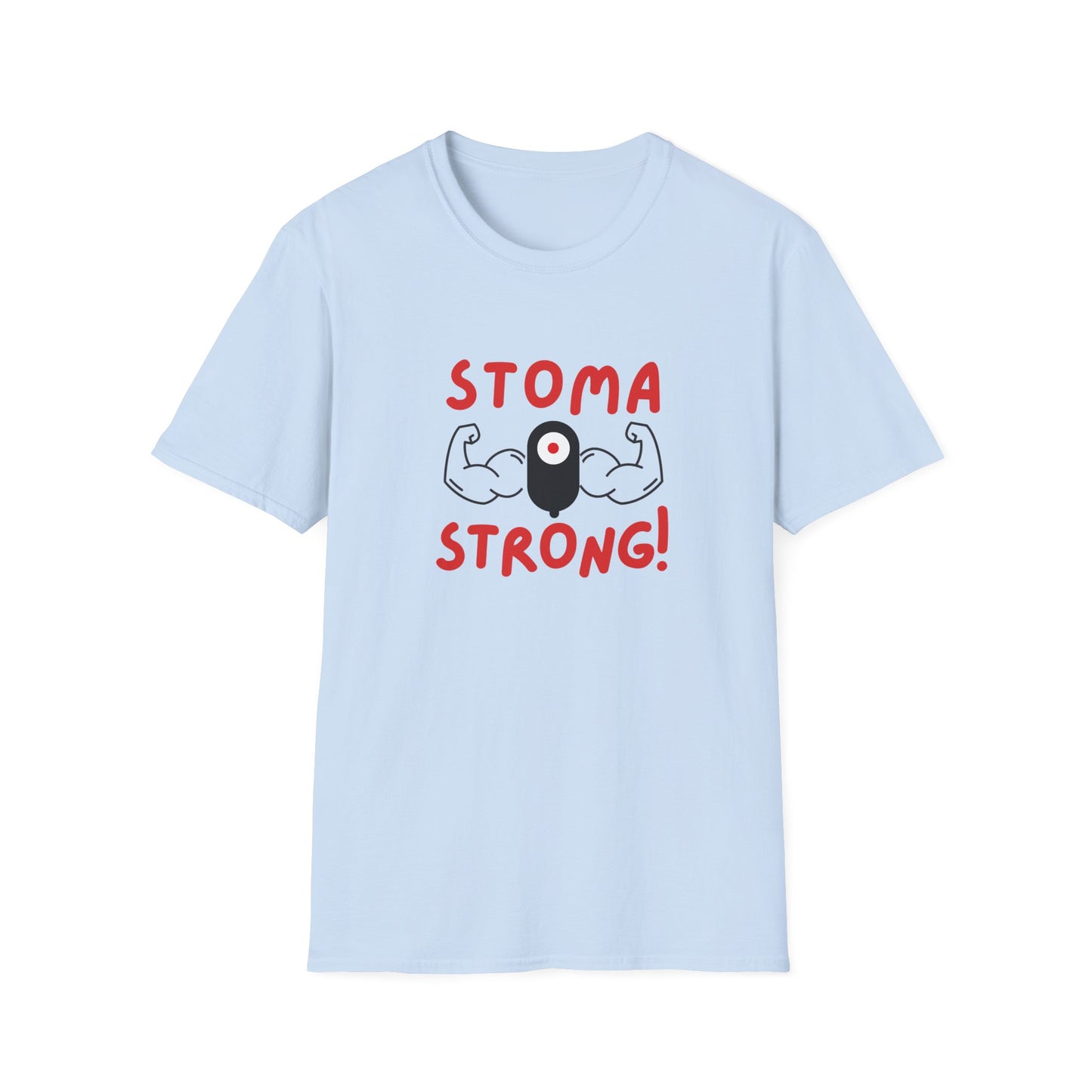 Ostomies Save Lives Softstyle T-Shirt - Stoma Strong, Encourage Ostomates Soft White T-Shirt