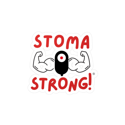 Stoma Strong Vinyl Decals - Empowering Stickers for Ostomates, People Living with Ostomies