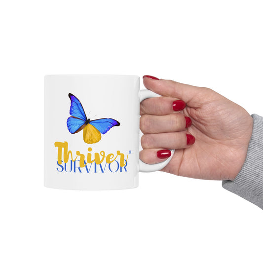 Cancer Thriver Survivor Butterfly Kintsugi Design