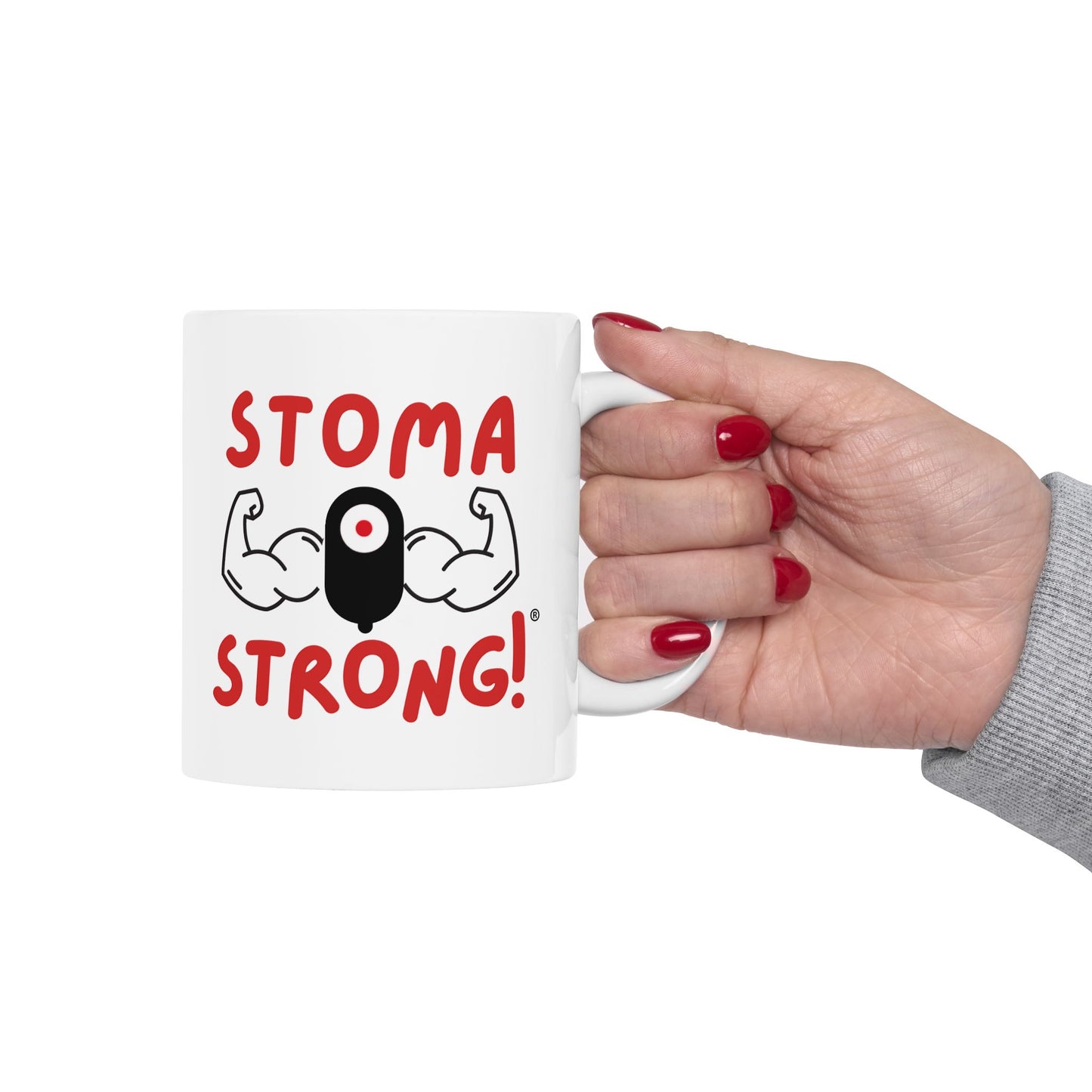 Stoma Strong Ceramic Mug – Empowering Gift for People with Ostomies