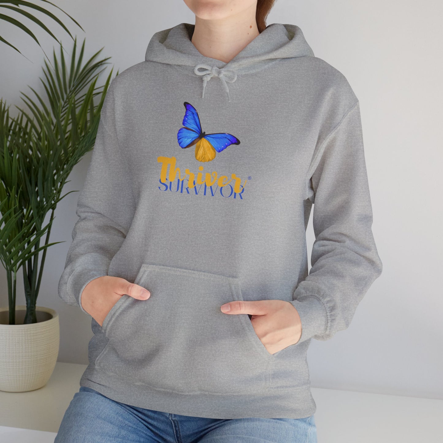 Thriver Survivor Hoodie - Show the World You Are More Than Just a Survivor - You're a Thriver!