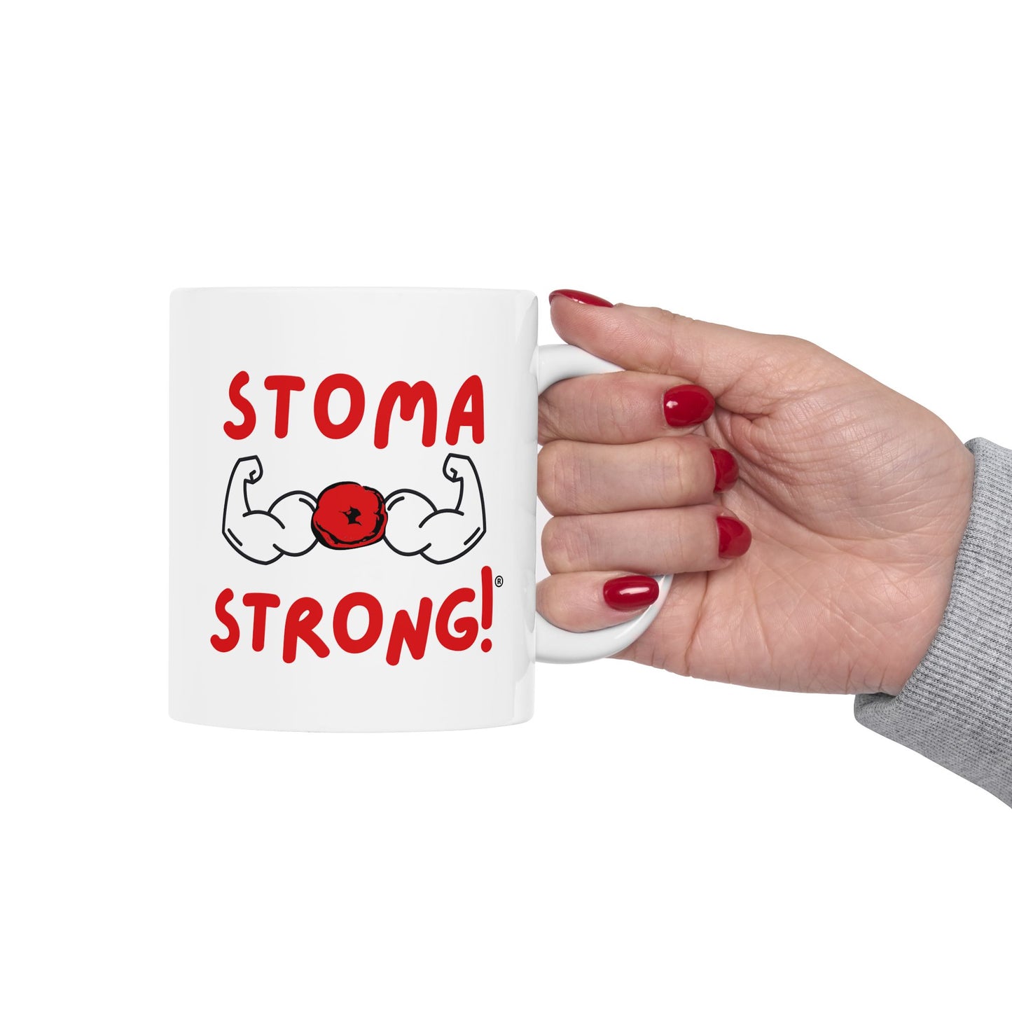 Stoma Strong Ceramic Mug – Empowering Gift for People with Ostomies