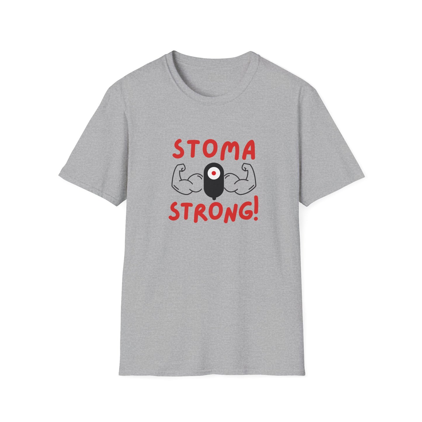 Ostomies Save Lives Softstyle T-Shirt - Stoma Strong, Encourage Ostomates Soft White T-Shirt