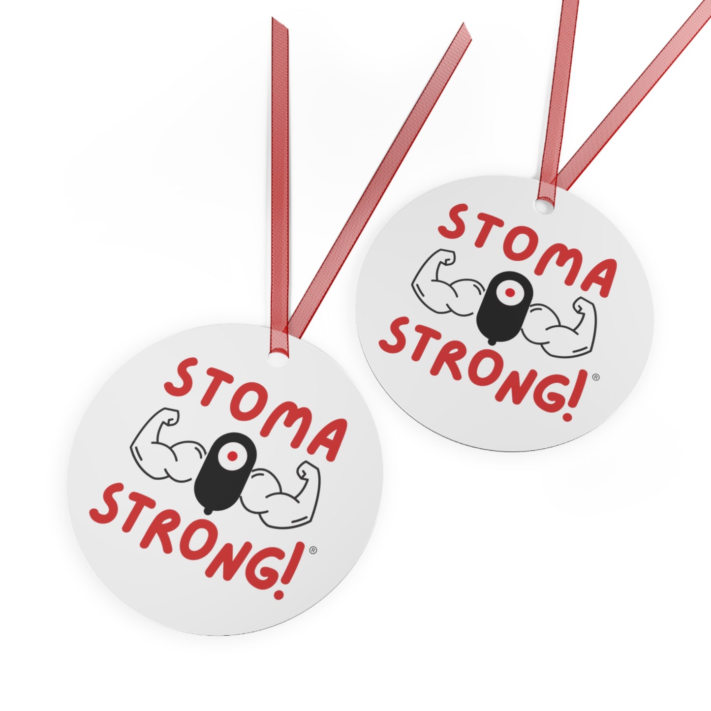 Metal Ornament - StomaStrong Ostomy Pride Decoration