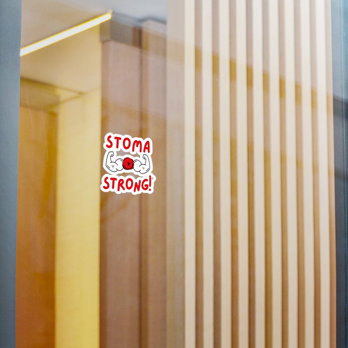Stoma Strong Vinyl Decals - Empowering Stickers for Ostomates, People Living with Ostomies
