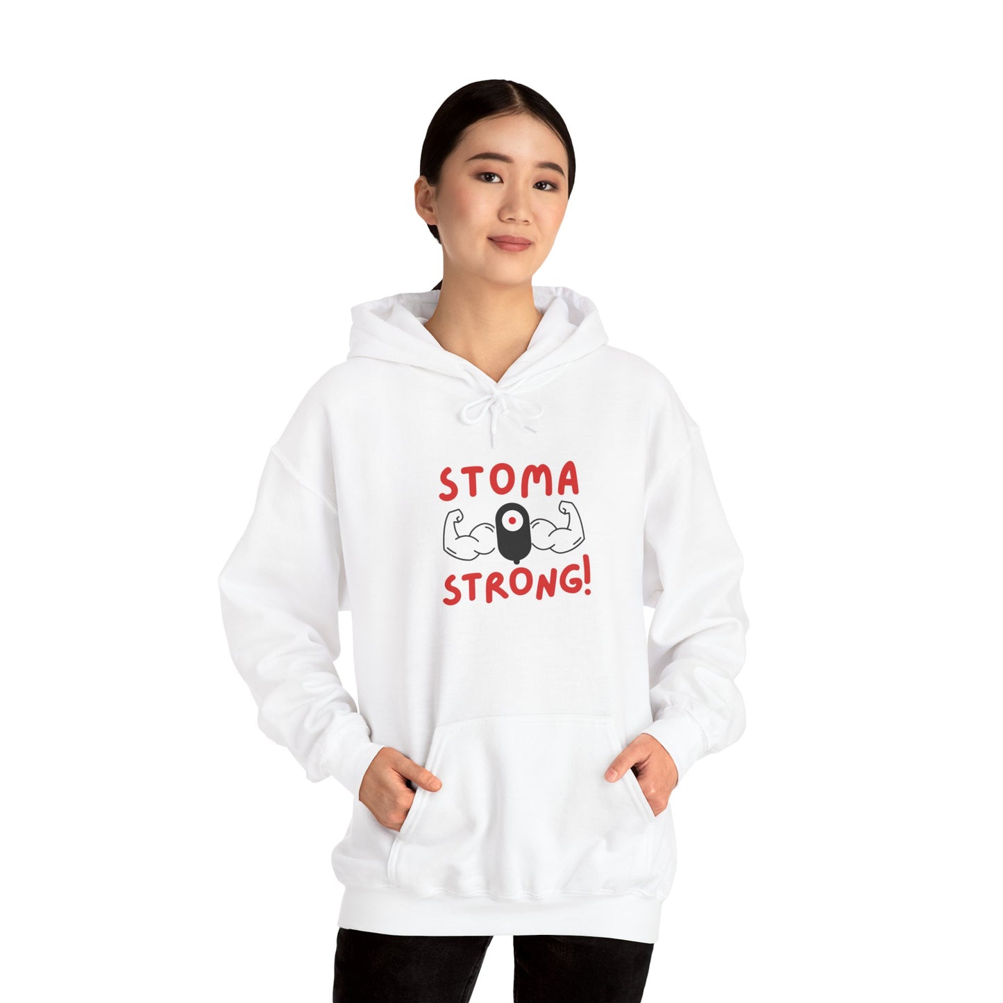 Stoma Strong! Hoodie - Spread Awareness by Showing Up with Your Ostomy Pride!