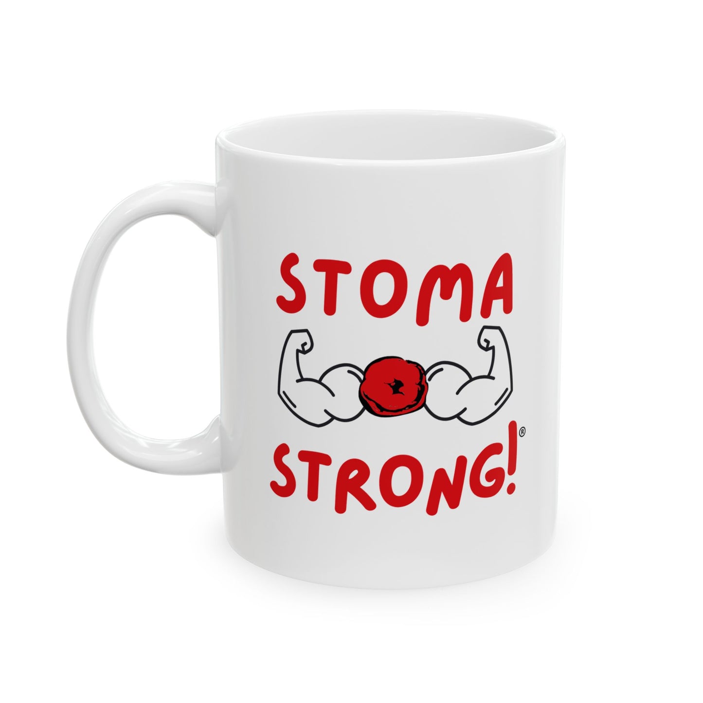 Stoma Strong Ceramic Mug – Empowering Gift for People with Ostomies