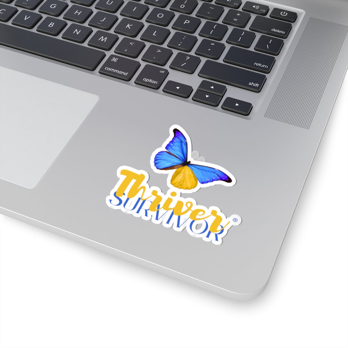 Survivor Butterfly Stickers, Thriver Survivor Vinyl Decals, Motivational Wall Art, Empowerment Stickers for Journals, Gifts