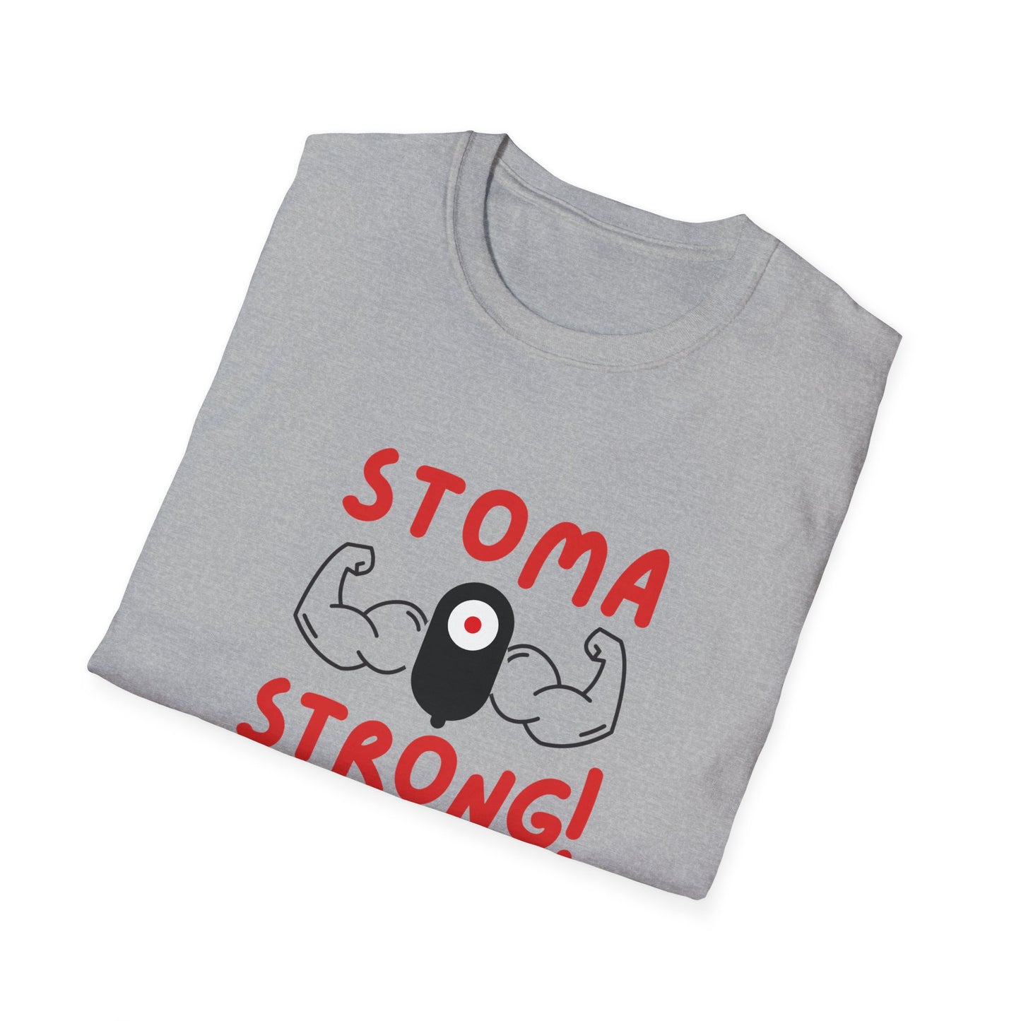 Ostomies Save Lives Softstyle T-Shirt - Stoma Strong, Encourage Ostomates Soft White T-Shirt
